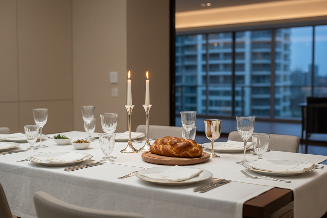 L'art de la table pour Chabbat : idées, inspirations et conseils pratiques