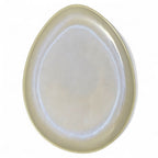 Plat Ovale Nacré – Éclat Rosé Sable (vendu à l’unité)