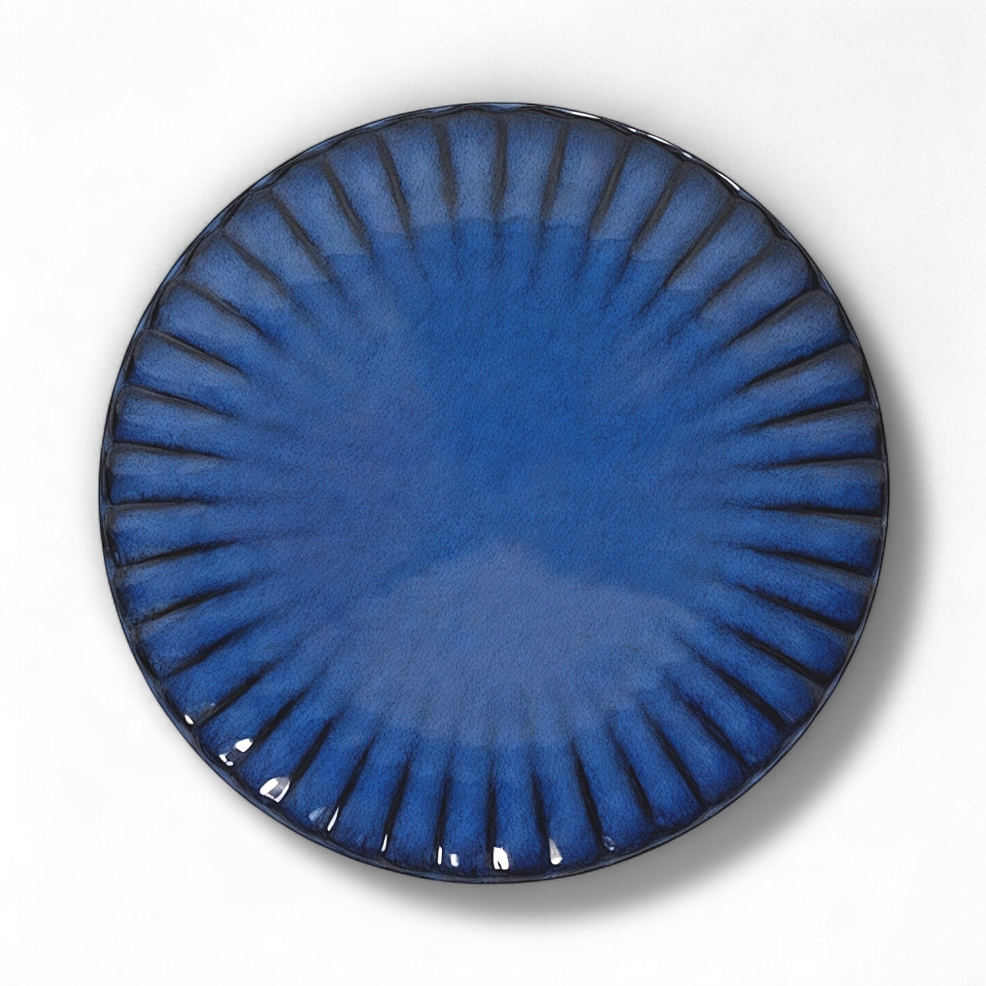 Assiette émaillée - Bleu Nuit 21 cm (vendue à l’unité)