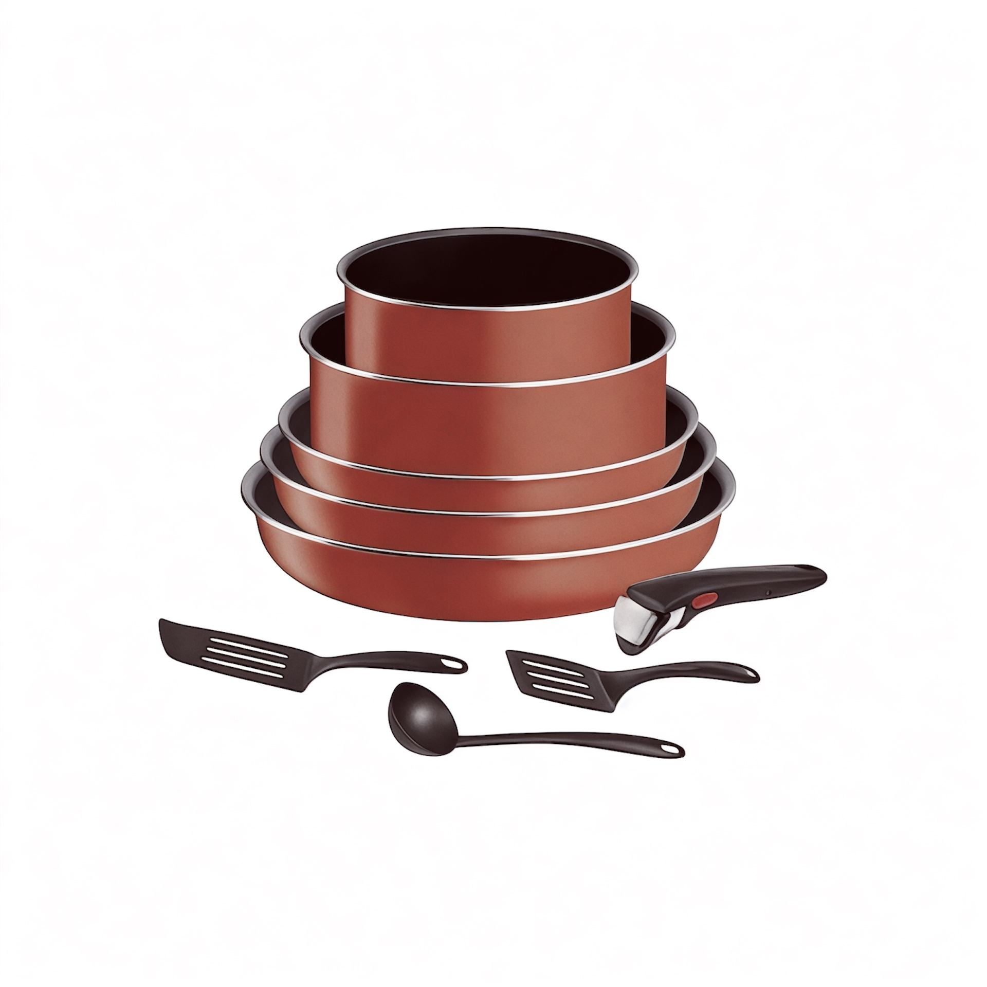Batterie de cuisine 9 pièces – Tefal Ingenio