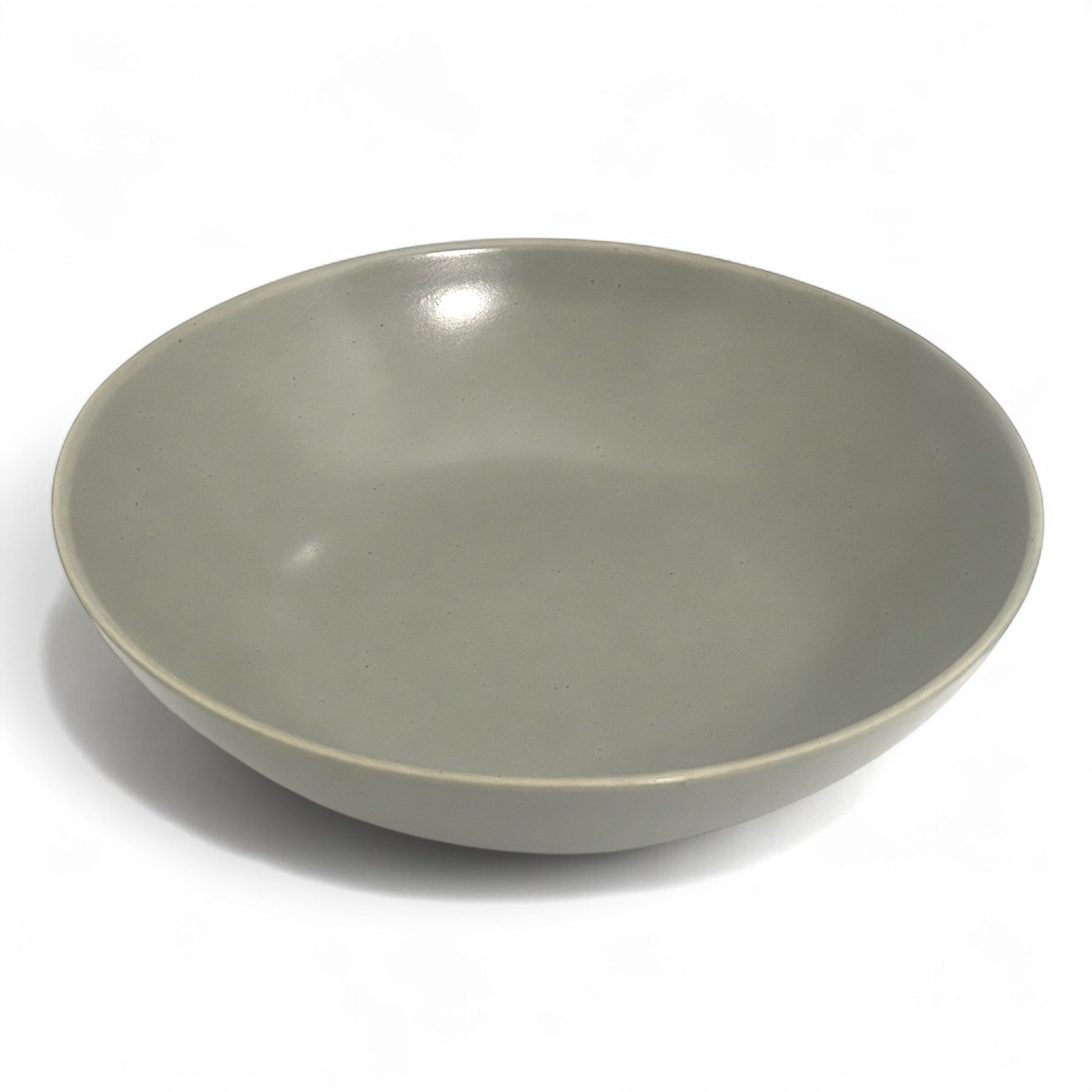 Pack 6 assiettes creuses 21 cm (hauteur 5 cm) – Taupe Sable