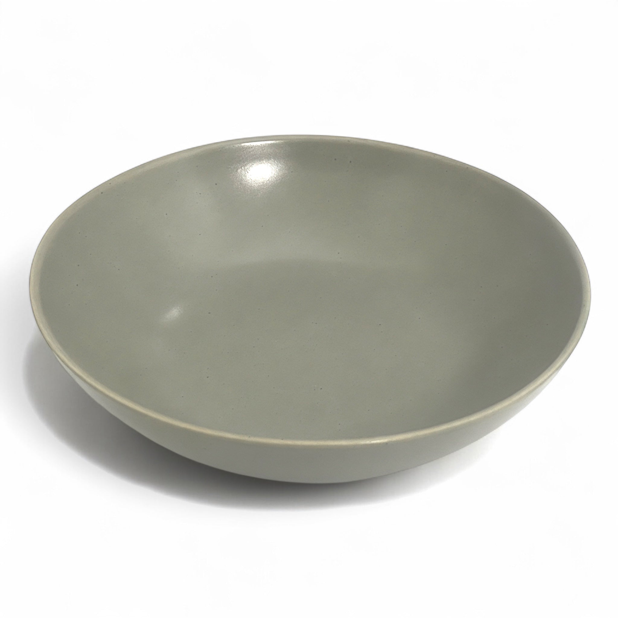 Pack 6 assiettes creuses 21 cm (hauteur 5 cm) – Taupe Sable