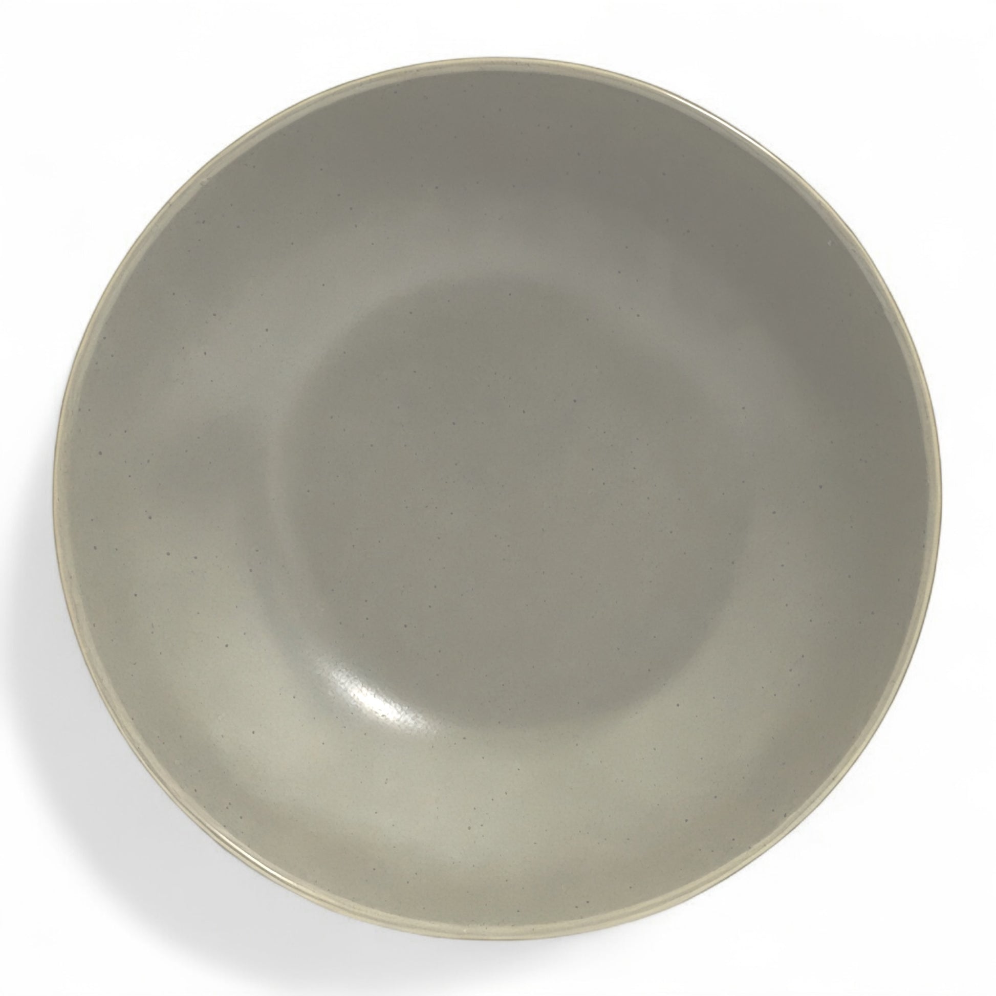 Pack 6 assiettes creuses 21 cm (hauteur 5 cm) – Taupe Sable