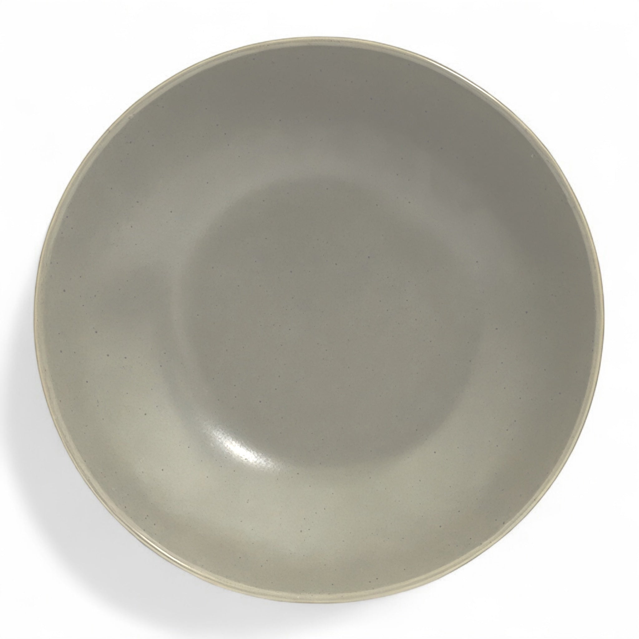 Pack 6 assiettes creuses 21 cm (hauteur 5 cm) – Taupe Sable