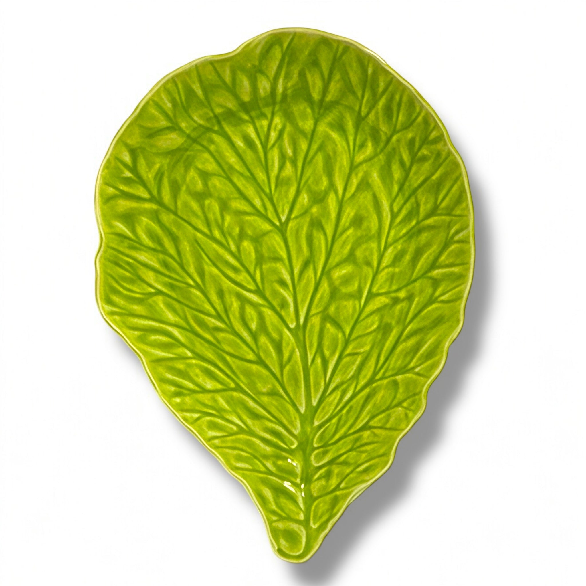 Plat Feuille Sauvage – Vert Naturel (vendue à l’unité)