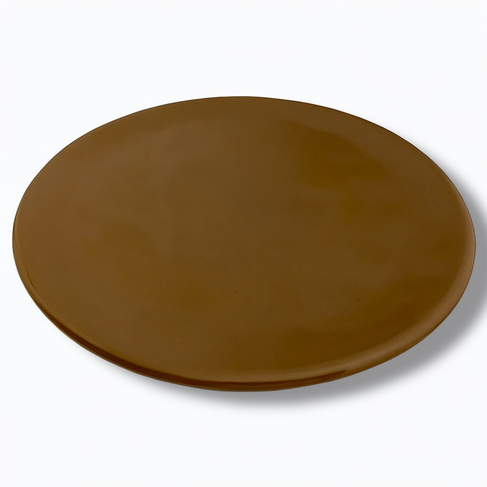 Pack 6 assiettes plates 24 cm – Marron Châtaigne