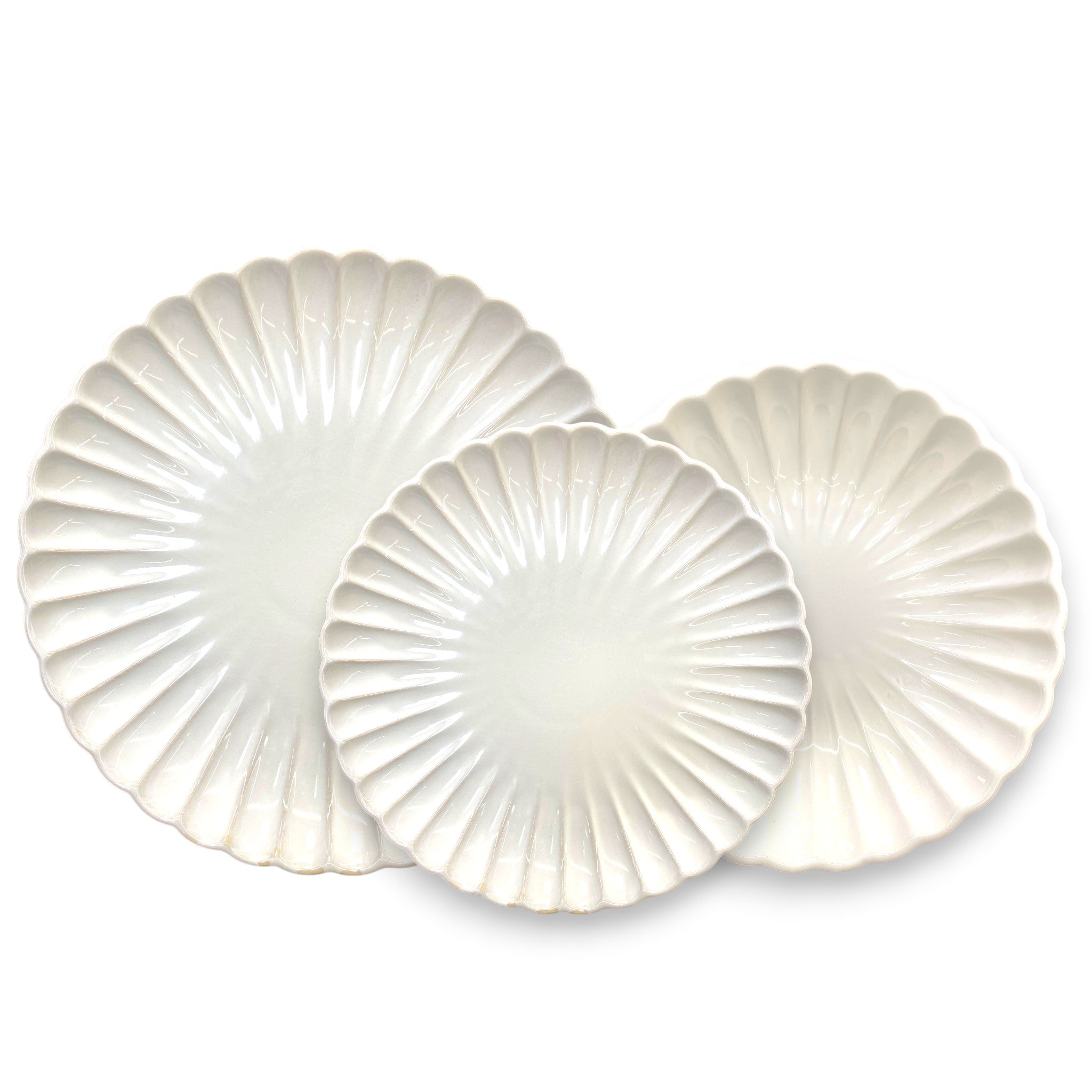 Service 18 Pièces - Coloris Blanc Nacre